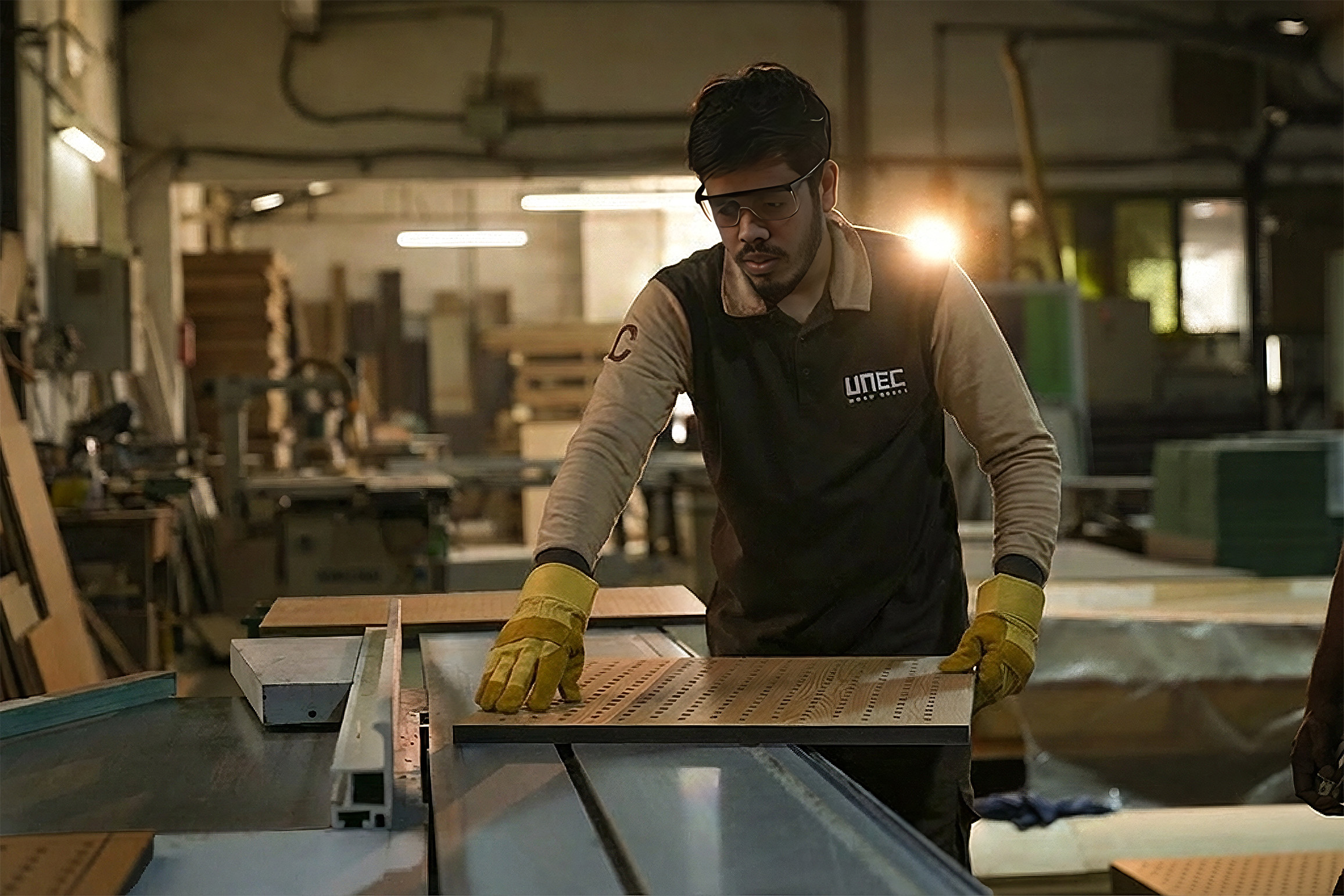 UNEC Wood Works factory